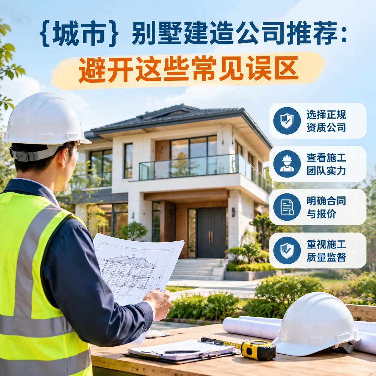 玉屏 别墅建造公司推荐:避开这些常见误区