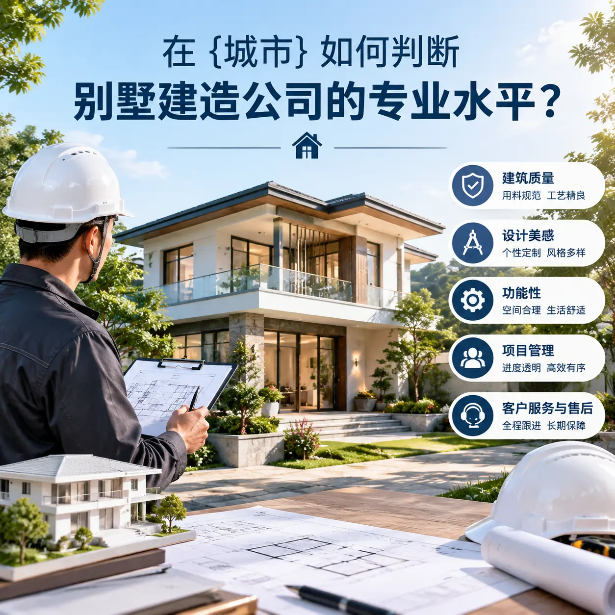 在 玉屏 如何判断别墅建造公司的专业水平?