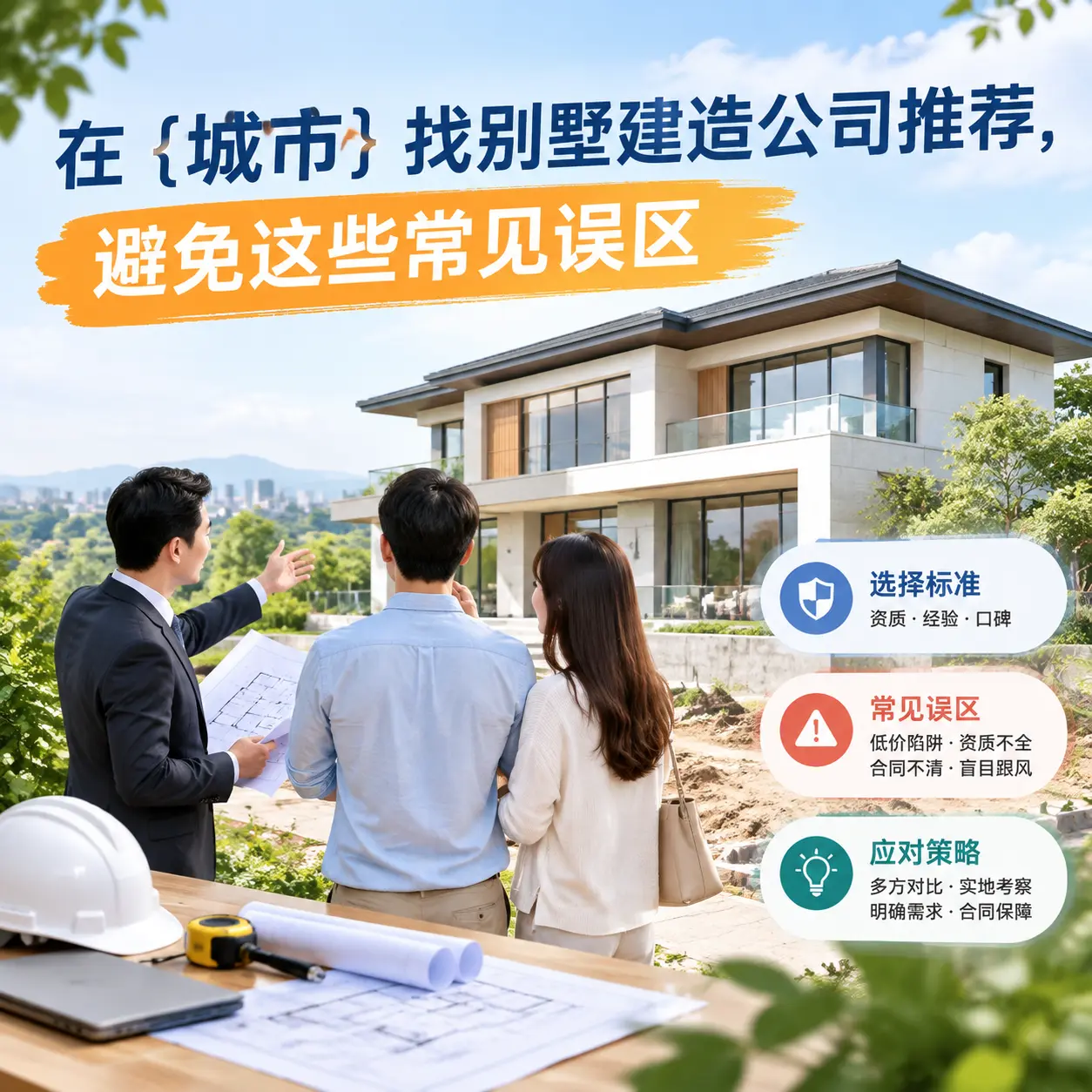 在 玉屏 找别墅建造公司推荐,避免这些常见误区
