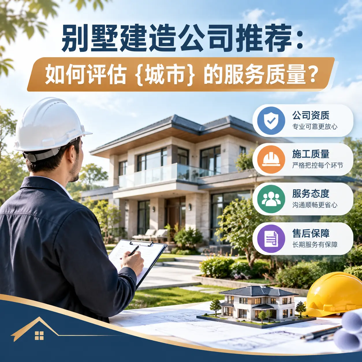 别墅建造公司推荐:如何评估 玉屏 的服务质量?