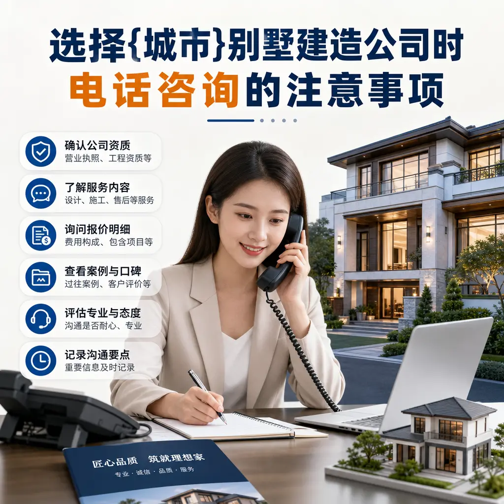 选择玉屏别墅建造公司时,电话咨询的注意事项