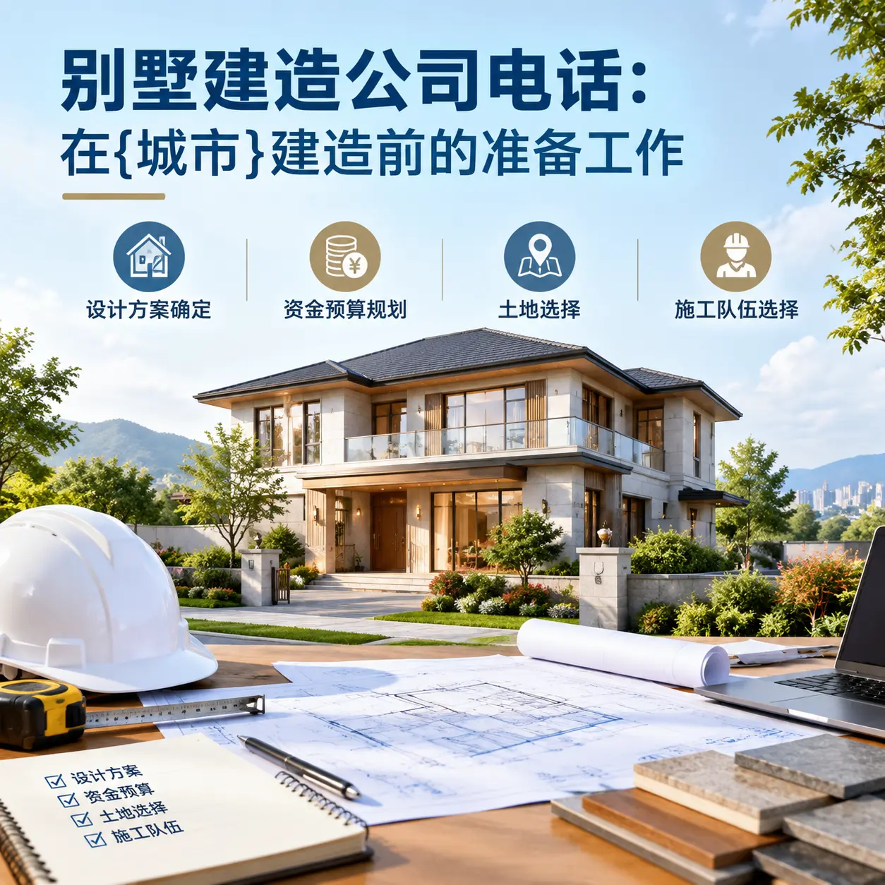 别墅建造公司电话:在玉屏建造前的准备工作