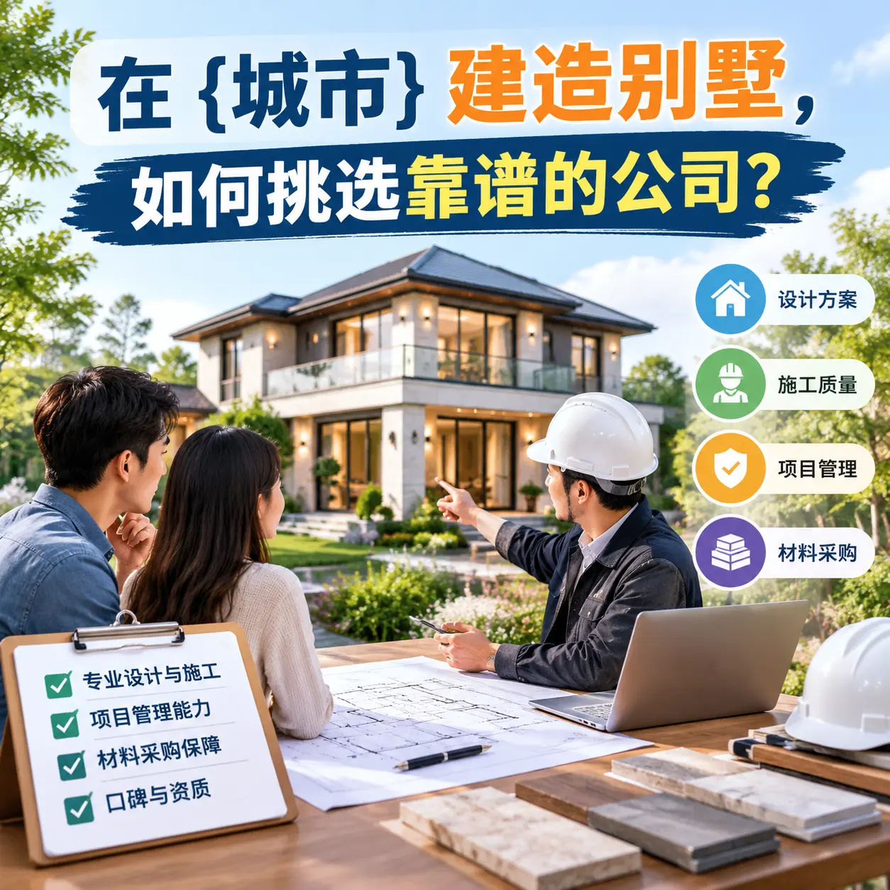 在 玉屏 建造别墅,如何挑选靠谱的公司?