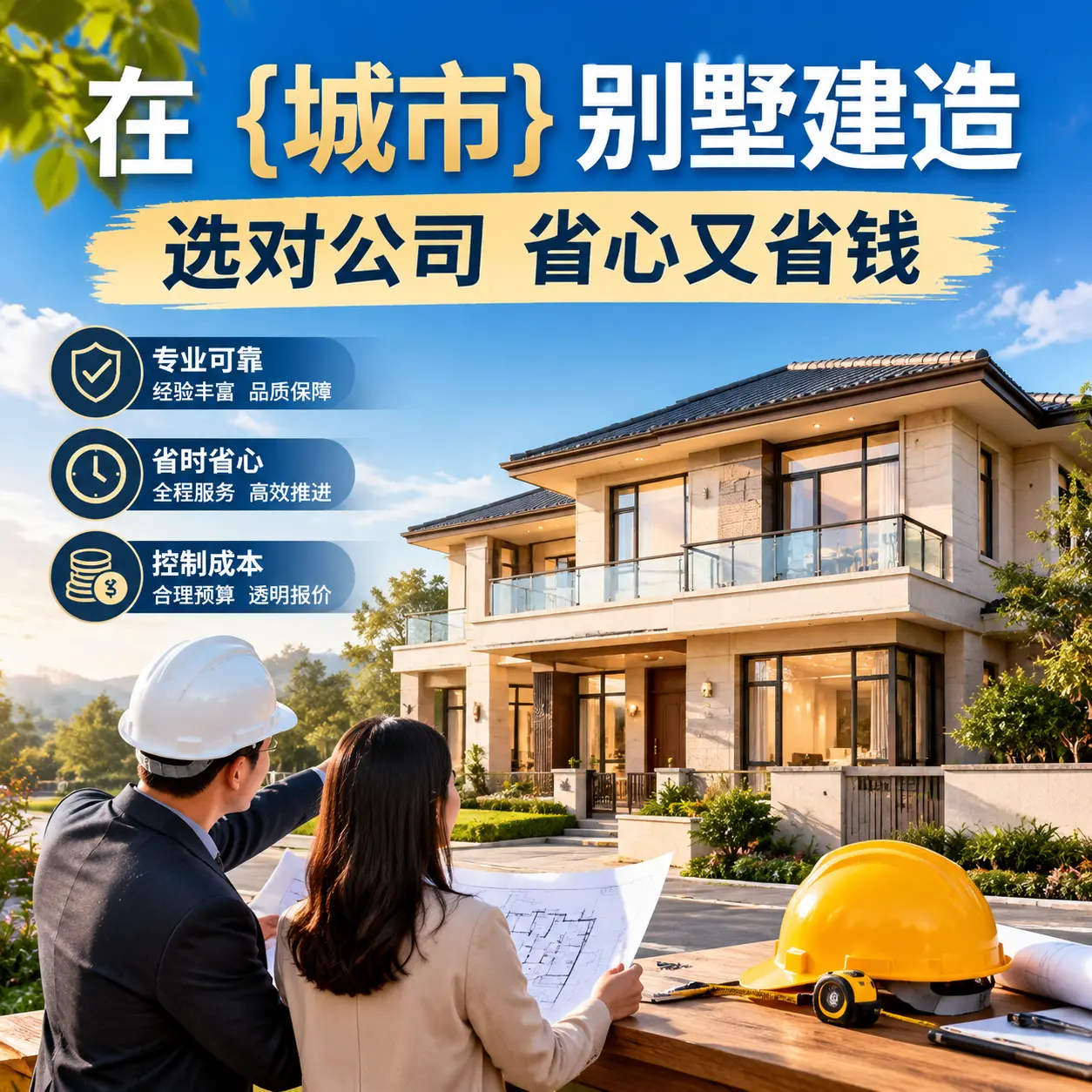 在 玉屏 别墅建造，选对公司省心又省钱
