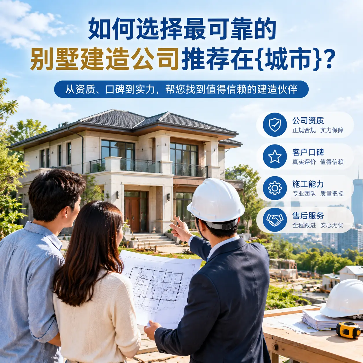 如何选择最可靠的别墅建造公司推荐在玉屏？