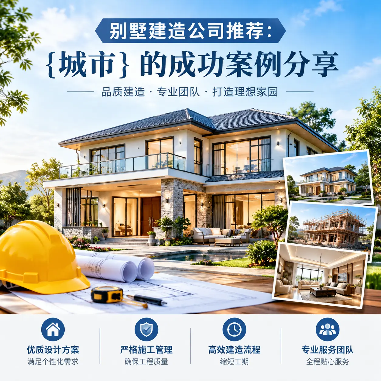 别墅建造公司推荐： 玉屏 的成功案例分享