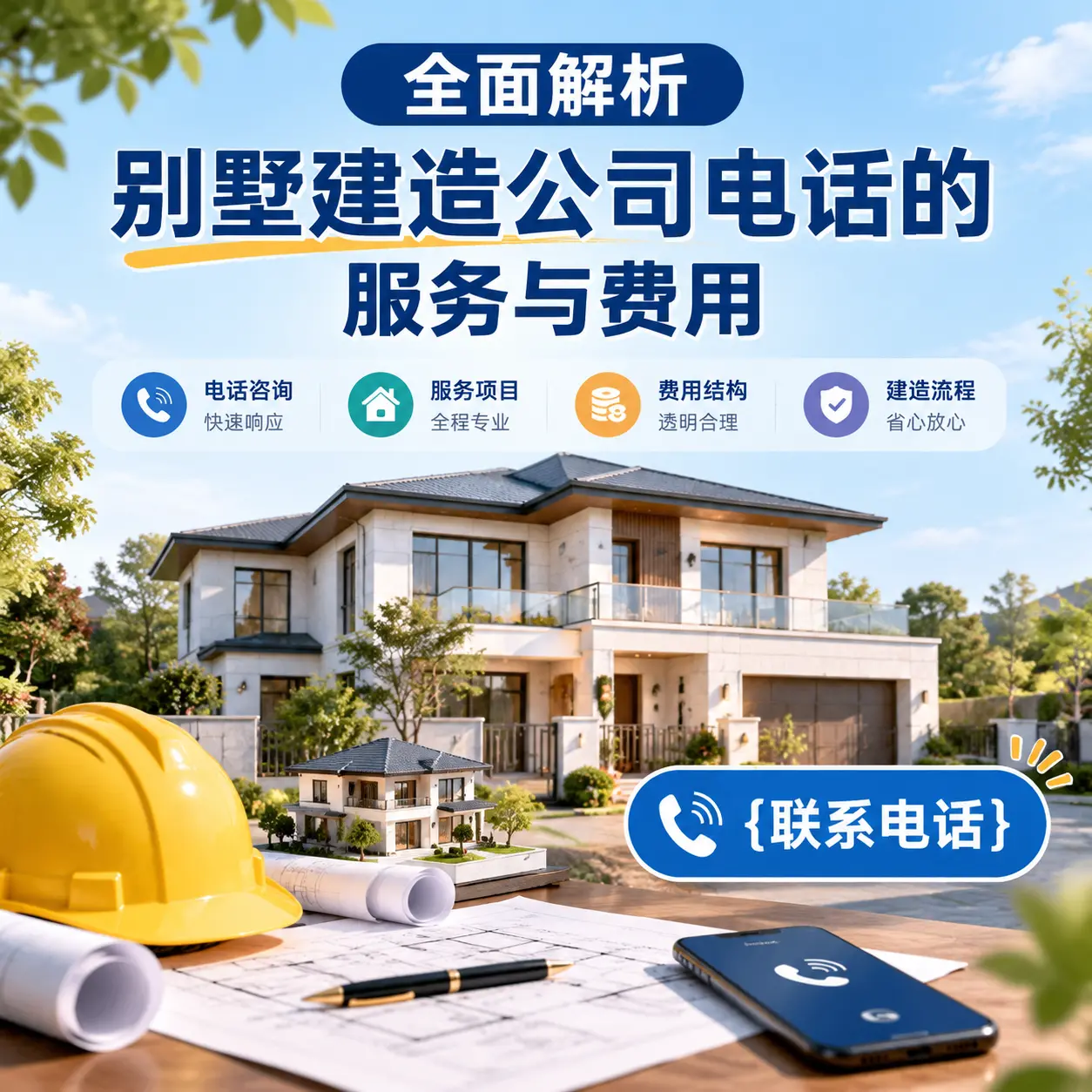 全面解析玉屏别墅建造公司电话的服务与费用
